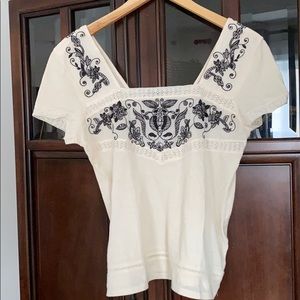 ZARA EUC beige blouse
